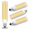 TRIJZHOU E11 10W LED Bulbs, JDE11 120V 100W Halogen Chandelier