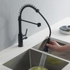 KIBI Aurora Kitchen Faucet with Pull Down Sprayer | Solid
