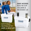 Coleman Classic Series 52qt Marine Cooler, Fully Insulated Lid &