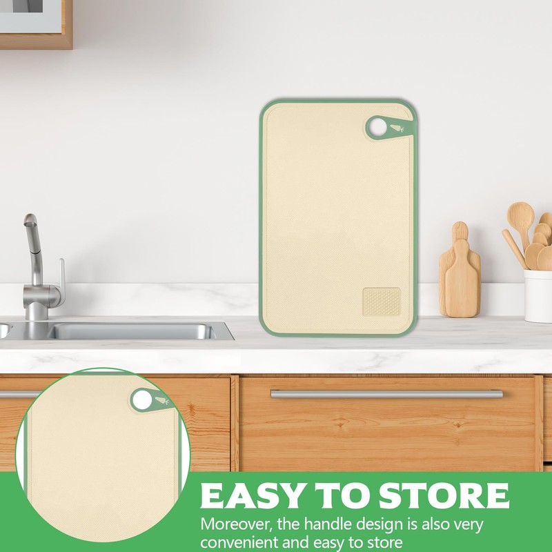 Plastic Chopping Board, Set of 1 Chopping Board, BPA-Free, Chopping