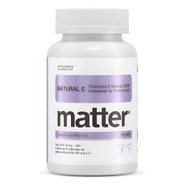 Natural E Matter Vitamina E 90 Capsulas Antioxidante Antiage N/a
