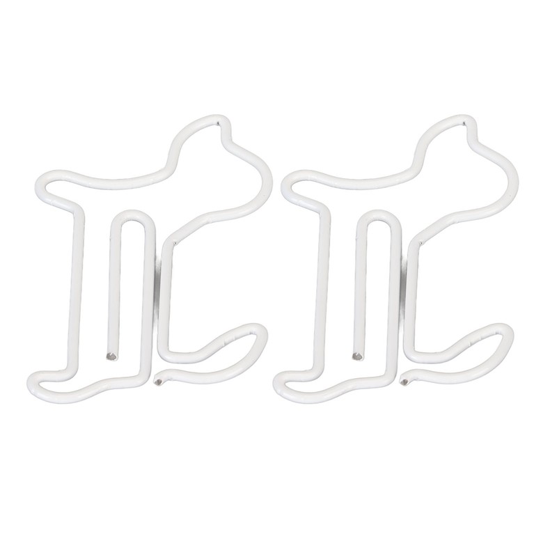 100pcs Dog Shaped Paper Clips Slip Resistance Exquisite Cute Paper