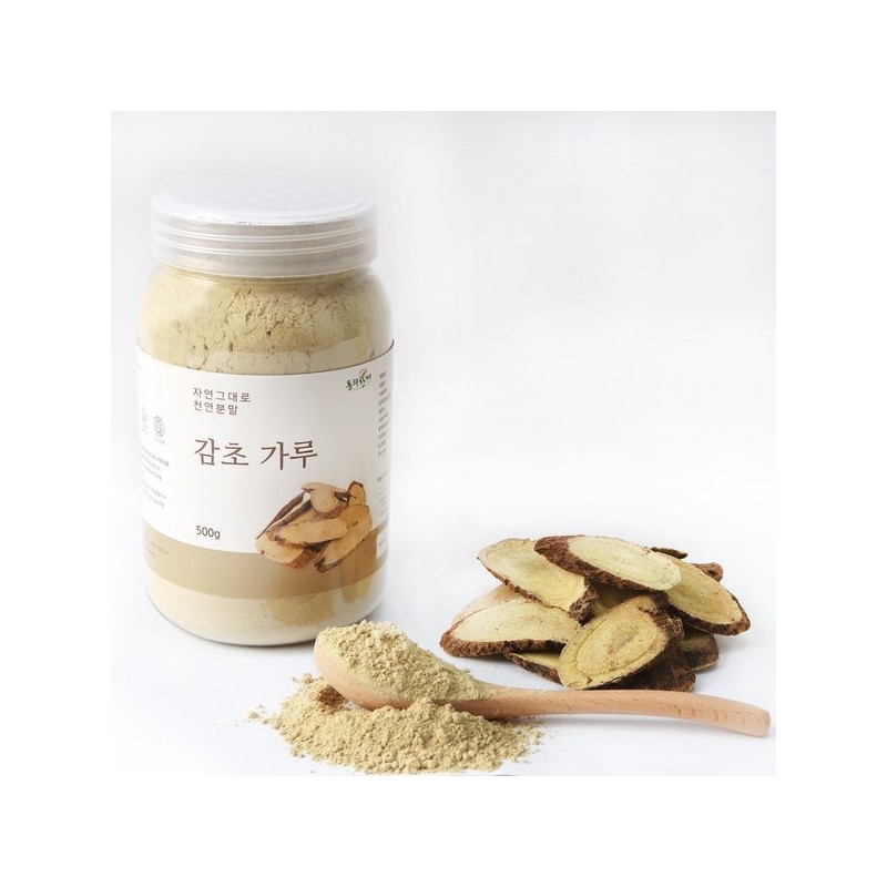 Dongui Hanjei 동의한재 프리미엄 우즈벡 감초 가루 분말 500g Premium
