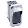 Chrome Plastic Rocker Switch Bezels with Switch Guard (3 Pack)