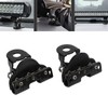 LED Light Bar Mounting Bracket, 2PCS Universal Adjustable Engine Hood