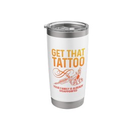 Tattoo Artist Art For Men Women Tattoo Lover Tattoo Artist Stainless Steel Insulated Tumbler