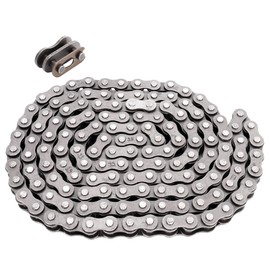 RUTU #35 Drive Chain 140 Links #35 Roller Chain for 79cc 97cc 100cc 212cc 2.8HP Baja Doodle Bug DB30 CT100U CC100x RB100 MBX10 Go Kart Mini Bike Powersports Parts