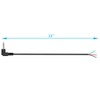 Fancasee 2-Pack 3.5mm 1/8" to Speaker Wire TRRS Stereo Right