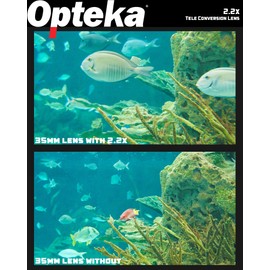 Opteka 52mm 2.2X High Definition AF Telephoto Lens for Canon, Fuji, Nikon, Panasonic and Sigma Threaded Lenses
