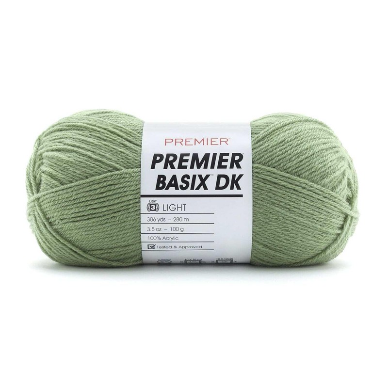Premier Yarns Basix DK Yarn-Frost