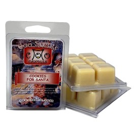 3 Pack Soy Blend Wickless Candles Highly Scented Wax Melts – Cookies for Santa