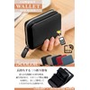 BORPORT Women's Bi-Fold Wallet, Compact Wallet, Round Zipper, Bi-fold Wallet,