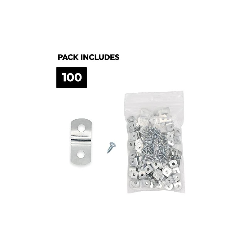1/4" Depth --- Offset Mounting Canvas Z Clips for Picture