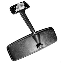 DC INTERIOR REAR VIEW MIRROR BLACK, VW  T-1 BUG, BEETLE 1968-1979 VANAGON 1980-1991