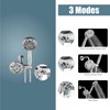 Aolemi Shower System Dual 2-in-1 Rain Shower Faucet Set 8-Setting