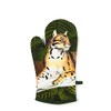 Excelsa Leopard Oven Glove, One Size, 100% Cotton Lining, Polyester