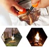 1 Pcs Fire Starter Kit Flint and Steel Survival Fire