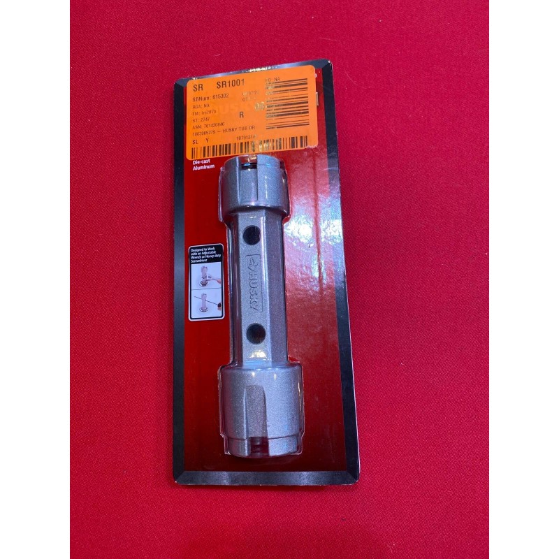 Husky Double Ended Tub Drain Wrench - New in Box