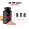 Complejo B con 180 Cápsulas. Ingredientes naturales: Levadura Nutricional, Levadura