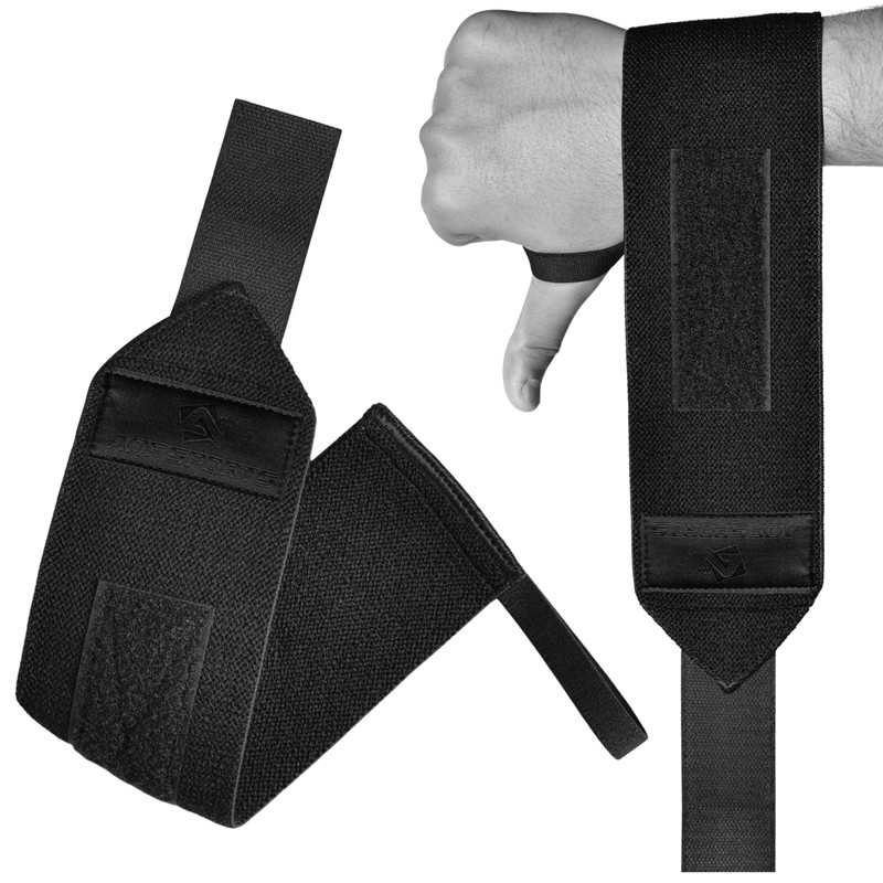 AQF Power Weight Lifting Wrist Wraps Supports Gym Training Fist