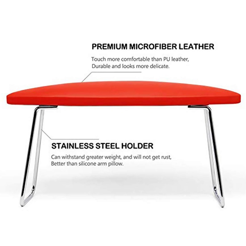 Comfortable Nail Arm Rest Manicure Hand Pillow Microfiber Leather Professional