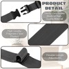 4 Pcs Mattress Topper Straps Adjustable with Buckles Memory Foam