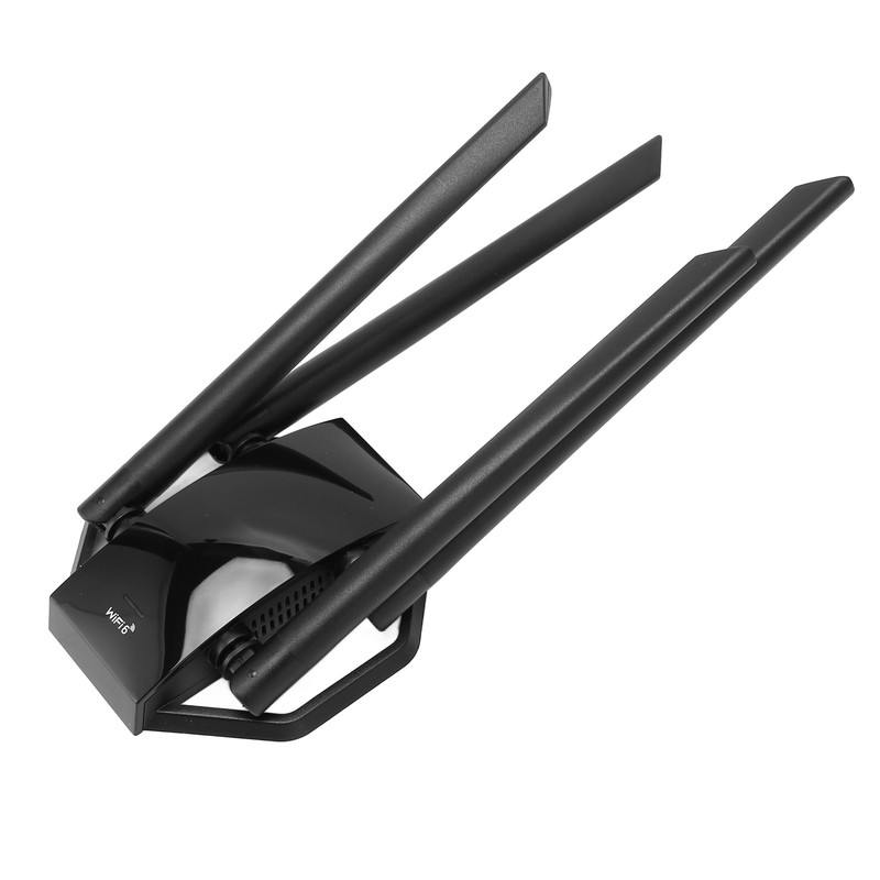 USB3.0 WiFi Adapter with 4 Antenna 2.4GHz 5GHz 1800Mbps WPA3
