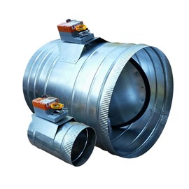 Zone Damper 14" Round Professional-Grade (HVAC Zoning) - Preminum replacement for Honeywell, EWC, Durozone, more (14)