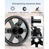 Steel 57T Slipper Clutch 0.8 Pitch Upgrades Part Fit for