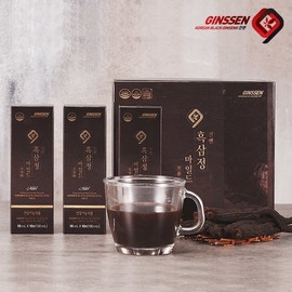 [Jinssen] [Daedong Koryo Ginseng] Nine-steamed black ginseng extract mild stick (10ml x 30 packets) / [진쎈] [대동고려삼]  구증구포 흑삼정 마일드 스틱(10ml x 30포)