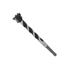 Briny River 22mm Forstner Wood Boring Drill Bit Hole Hinge Cutter 7mm Hex Shank 129mm Length Extra Long Drill Bits