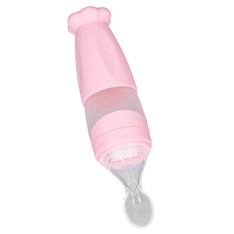 Feeding Bottle Spoon Easy Use Filtration Multipurpose Good Sealing Safety