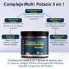 NEWMANITY Potasio Ultra Complejo 5 en 1-240 capsulas con Citrato