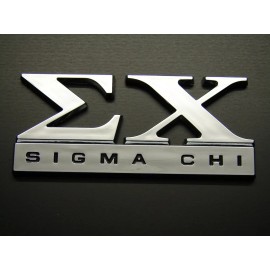 Digiart International SIGMA CHI CAR EMBLEM STICKER LOGO BADGE DECAL Fraternity & Sorority EMBLEMS