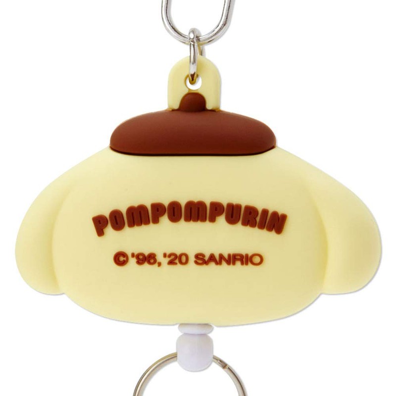 Sanrio 189529 Pompompurin Face Reel Keychain