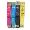 4Pcs Ink Cartridges Compatible Refill Replacement 4 Colors BK C