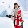 DTXYBC 3-in-1 Car Ice Scraper, Extendable Snow Removal Brush, Removable