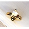 Antikas - High-Quality Brass Bell - Pointed Doorbell Country House