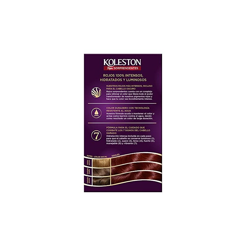 Koleston Tinte Permanente 4446 Borgoña Vibrante