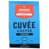 CUVEE COFFEE Ground Emporium Medium Roast Coffee, 12 OZ