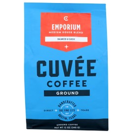 CUVEE COFFEE Ground Emporium Medium Roast Coffee, 12 OZ