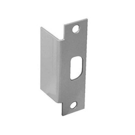 Don-Jo AF 261 13 Gauge Steel Electric Strike Filler Plate, Silver Coated, 1-1/4" Width x 4-7/8" Height (Pack of 10)