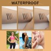 TOEECY Eyebrow Pencil, 2-in-1 Liquid Eyebrow Pencil, Eyeliner with Double