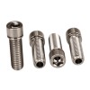 Porkchop BMX TITANIUM BMX Bicycle Stem HOLLOW Cap Bolt Set M8 X 1.25 X 24mm (10mm head) (Set