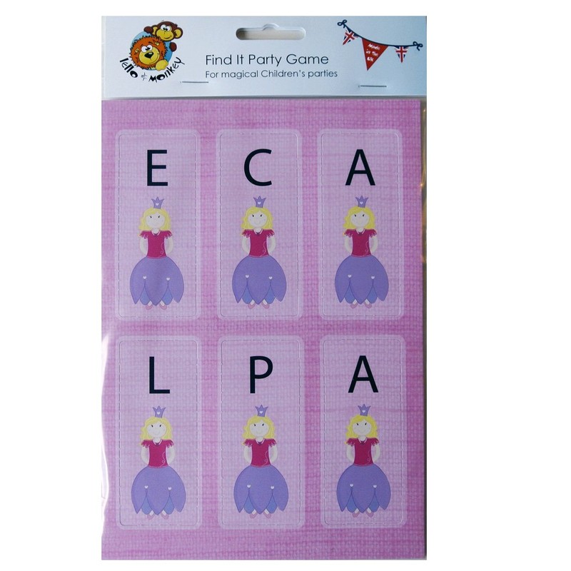 Princess Party Game - hide and seek