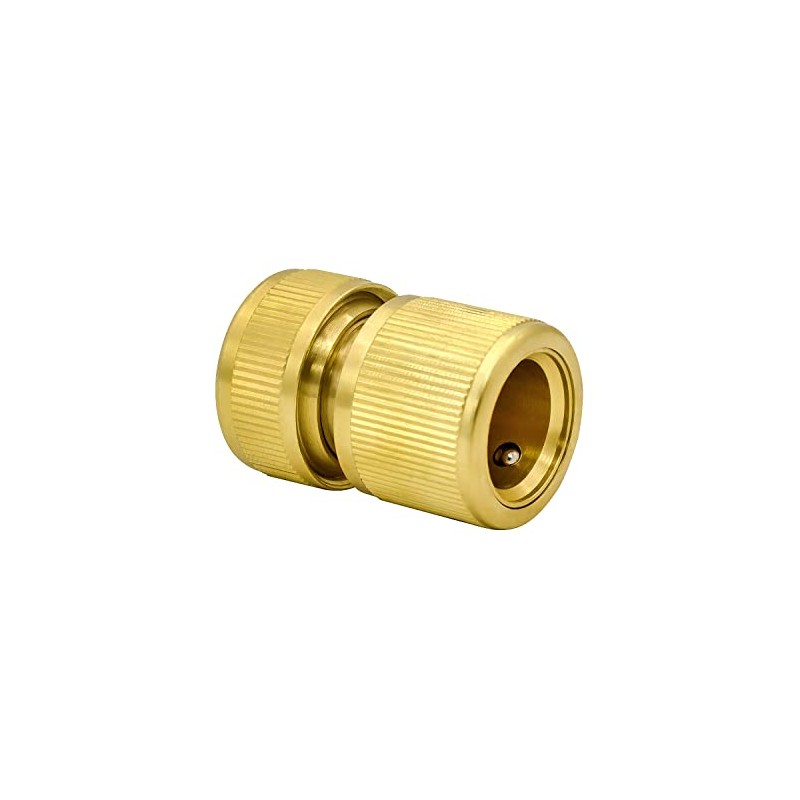 VARIOSAN Plug-in System Hose Coupling with Water Stop 13033, 3/4