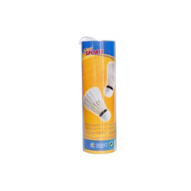 The Toy Company Sports Badminton Shuttlecocks Feathers, 4 Pieces Per Box