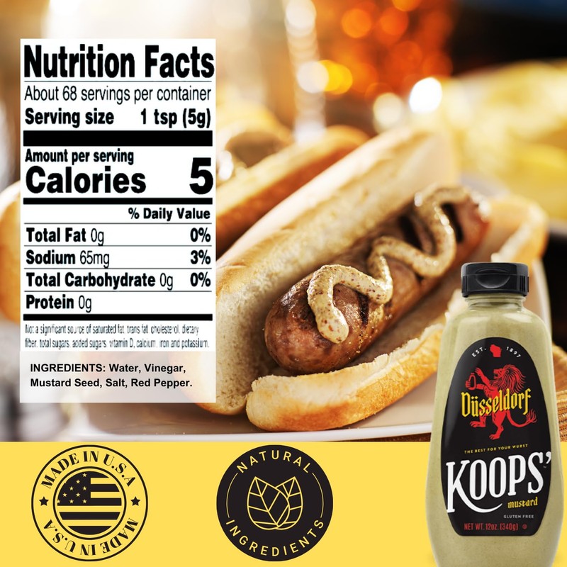 Koops' Discover Flavors Mustard Variety Pack – Jalapeno, Arizona Heat,