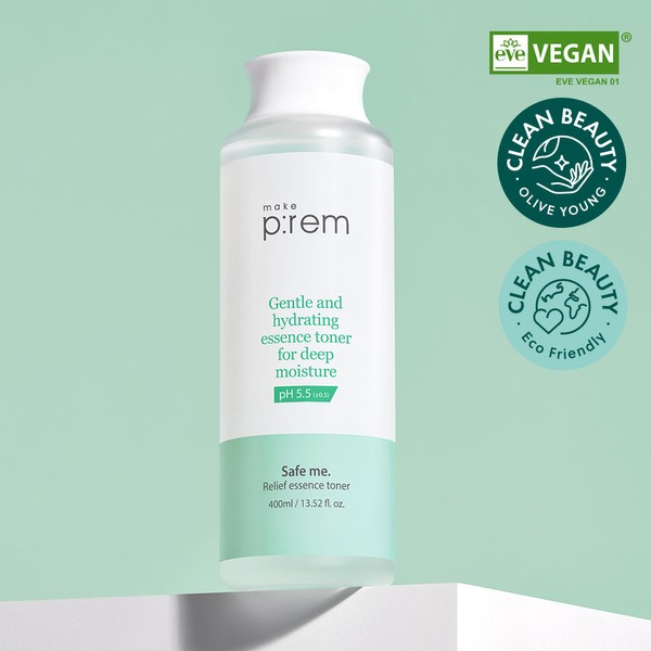 Make Prem Safe Me Relief Essence Toner 400ml [GIFT] Inteca