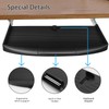 22"Wx11"D Under Desk Keyboard Tray Slide Out, Pull Out Keyboard